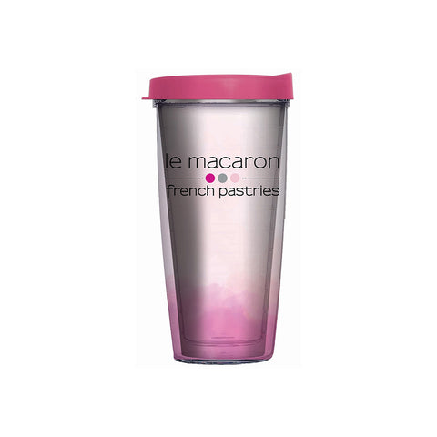 Le Macaron Have a Sweet Day Double Wall 16 Oz Tumbler