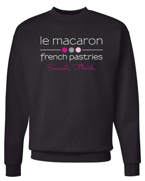 Men's Le Macaron Logo Location Crewneck Sweatshirt