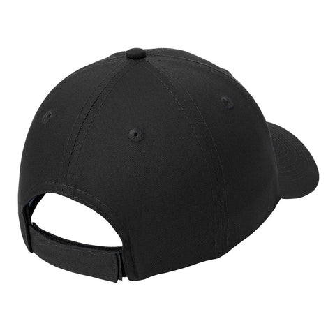 Le Macaron Six-Panel Cap Structured Mid-profile Dad Twill Baseball BLACK Hat