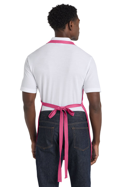 Le Macaron Logo Design Pink Apron w/o Custom Location (set of 6 or 12pcs)
