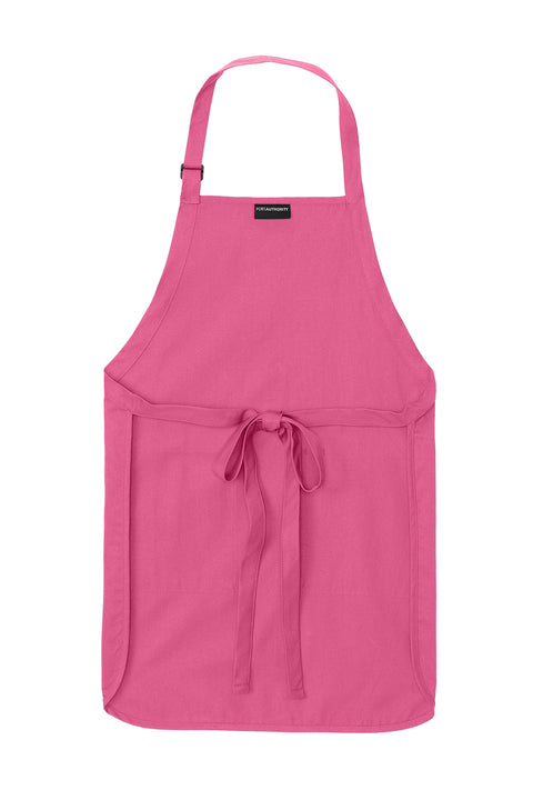 Le Macaron Logo Design Pink Apron w/o Custom Location (set of 6 or 12pcs)