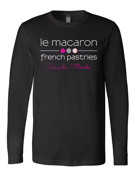 Unisex Le Macaron Logo Location LONG SLEEVE Shirt - More Colors