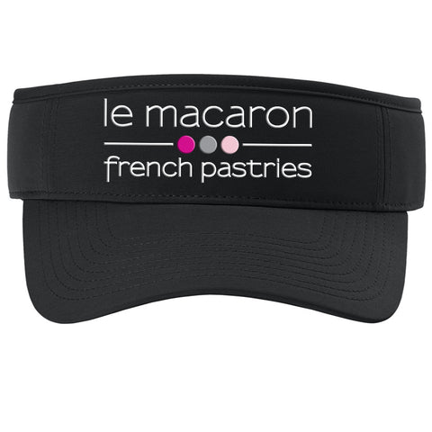 Le Macaron Modern Lightweight BLACK Visor