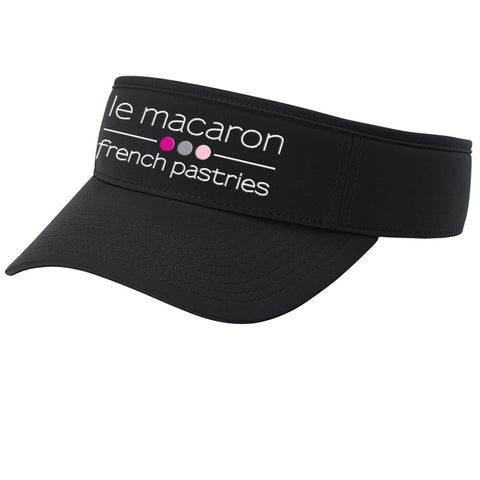 Le Macaron Modern Lightweight BLACK Visor