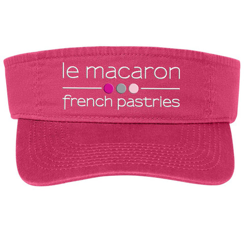 Le Macaron Modern Lightweight Fashion SANGRIA PINK Visor