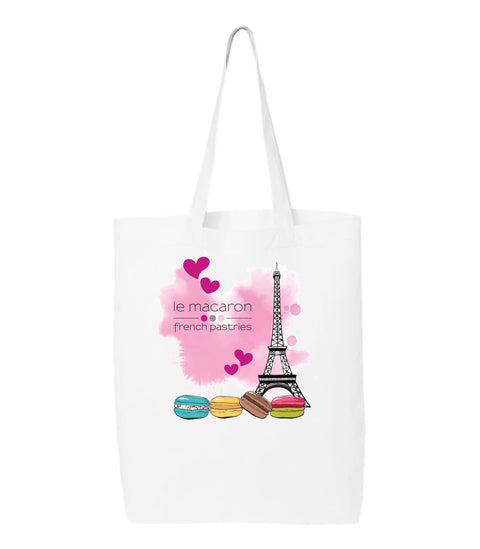 Le Macaron Paris 2023 Annual Meeting Tote Bag White (set of 24pcs)