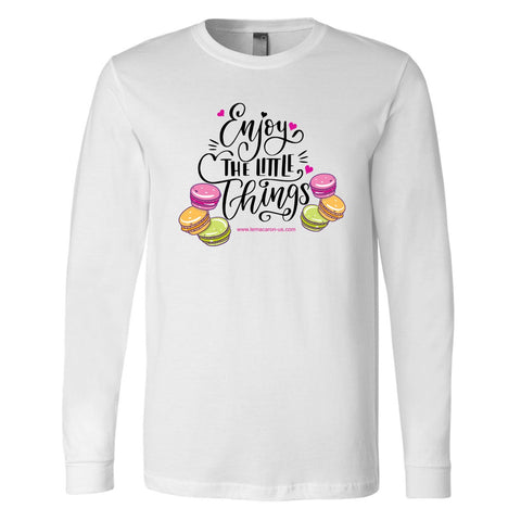 Unisex Enjoy The Little Things Macarons LONG SLEEVE Shirt